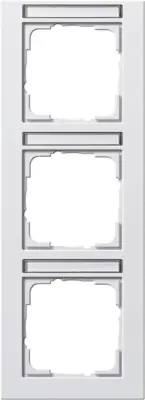 Gira pokrovni okvir 3f. rws/matt 110322