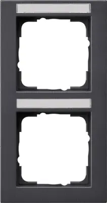 Pokrovni okvir Gira 2f. anth 110223