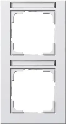 Gira okvir pokrova 2f. rws/matt 110222