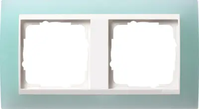 Gira okvir za pokrov 2gang neprozoren mint 0212395