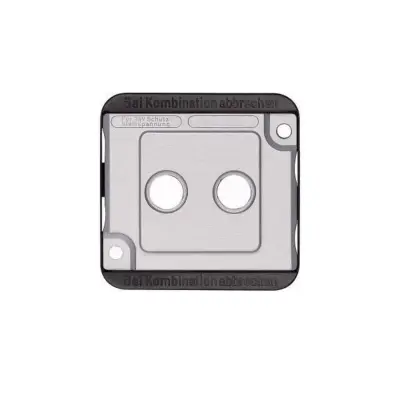 Merten sredinska plošča mat/si 294660