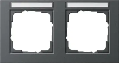 Gira okvir pokrova 2f. anth 109223