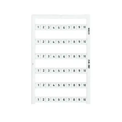 5 kosov. WAGO GmbH & Co. KG Sistem za označevanje WSB 248-502