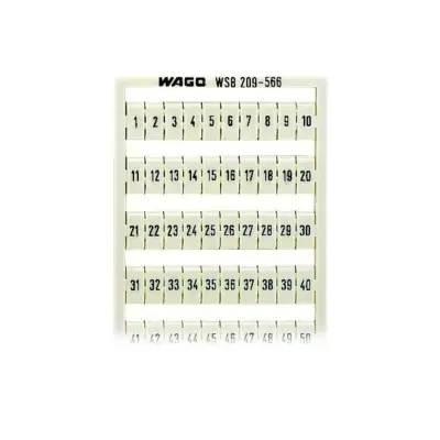 WAGO GmbH & Co. KG Sistem za označevanje WSB 209-566