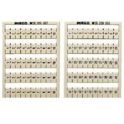 5 kosov. WAGO GmbH & Co. KG Sistem za označevanje WSB 209-603