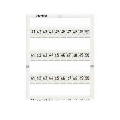 WAGO GmbH & Co. KG Sistem označevanja WMB 793-5506