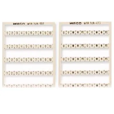 5 kosov. WAGO GmbH & Co. KG Sistem za označevanje WSB 248-569