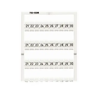 WAGO GmbH & Co. KG Sistem za označevanje WMB 793-5504