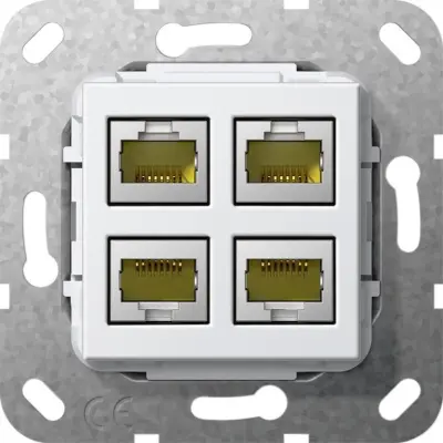 Gira Modularni priključek RJ45 Cat6A 569903