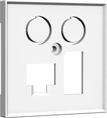 Osrednja plošča Homeway TV+LAN/TAE 55x55