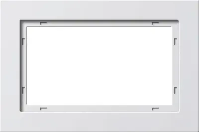 Gira pokrivni okvir 1 1 2-gang 100129