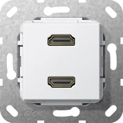 Gira HDMI 2-kanalni kabelski obroč za menjavo spola 567103