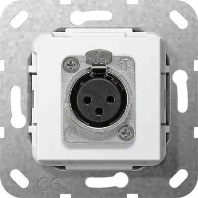 Gira XLR vtičnica serije D 566703