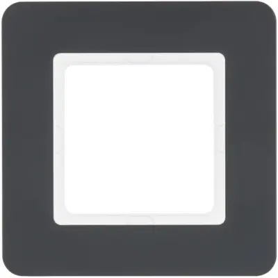 Berker okvir 1gang anth/velvet 10116186