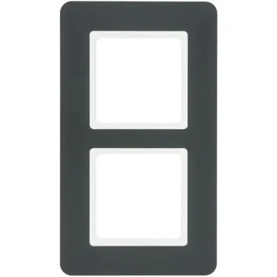 Berker okvir 2f. anth/velvet 10126186