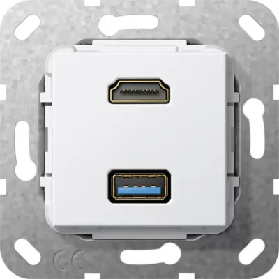 Gira HDMI USB 3.0 A kabelski bič 567903