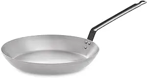 Garcima jeklena polirana ponev z ročajem 22cm, globina 4cm