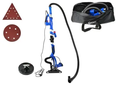 Žirafa za brušenje sten in stropov 225mm z LED + trikotna glava