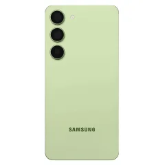Zadnje steklo z vkljuceno leco, originalni Samsung Galaxy S23 - limeta zelena