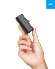 VEGER prenosna baterija PlugON-C 5000 mAh, črna