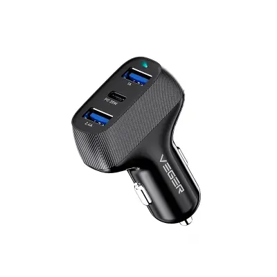 VEGER avtopolnilec CC271 2xUSB-A, USB-C, 37W