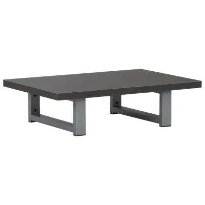 vidaXL Kopalniško pohištvo sive barve 60x40x16,3 cm
