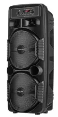 Prenosni zvočnik KRUGER-MATZ bluetooth 4.2, USB - MP3 , karaoke,, FM, mikrofon,  TWS