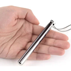 Verižica z vibratorjem "Le Wand" v srebrni barvi (R5401542)
