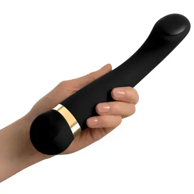 Vibrator "Hot and Cold" - črn (R555215)