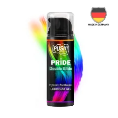 Vlažilni gel "PUSH Pride" - Double Glide Hybrid + Panthenol 200 ml (R51410)
