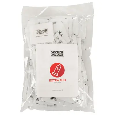 Kondomi "Secura Extra FUN" - 100 kosov (R416541)