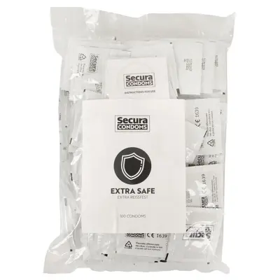 Kondomi "Secura Extra Safe" - 100 kosov (R416630)