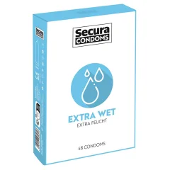 Kondomi "Secura Extra Wet" - 48 kosov (R416592)