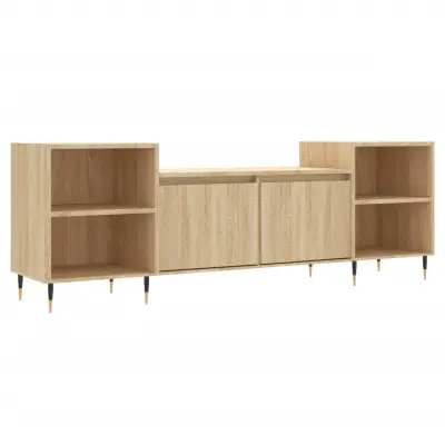 vidaXL TV omarica sonoma hrast 160x35x55 cm inženirski les