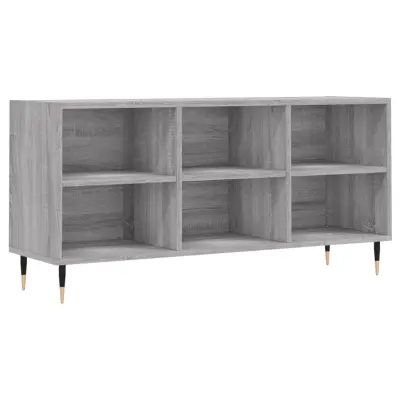 vidaXL TV omarica siva sonoma 103,5x30x50 cm inženirski les