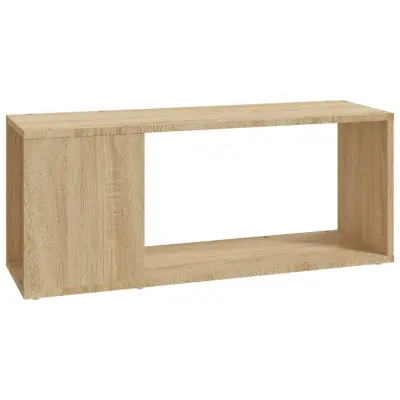 vidaXL TV omarica sonoma hrast 80x24x32 cm iverna plošča
