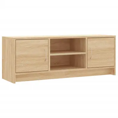 vidaXL TV omarica sonoma hrast 102x30x37,5 cm inženirski les