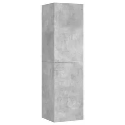 vidaXL TV omarica betonsko siva 30,5x30x110 cm inženirski les