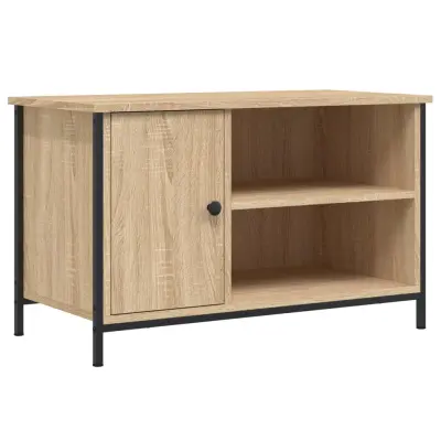 vidaXL TV omarica sonoma hrast 80x40x50 cm inženirski les