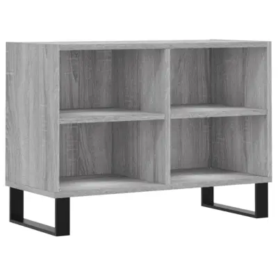 vidaXL TV omarica siva sonoma 69,5x30x50 cm inženirski les