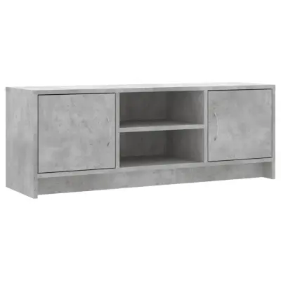 vidaXL TV omarica betonsko siva 102x30x37,5 cm inženirski les