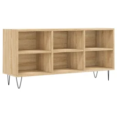 vidaXL TV omarica sonoma hrast 103,5x30x50 cm inženirski les