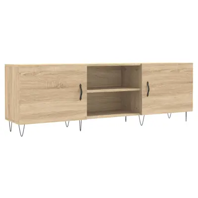 vidaXL TV omarica sonoma hrast 150x30x50 cm inženirski les