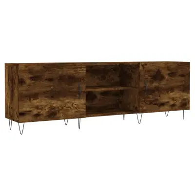 vidaXL TV omarica dimljeni hrast 150x30x50 cm inženirski les