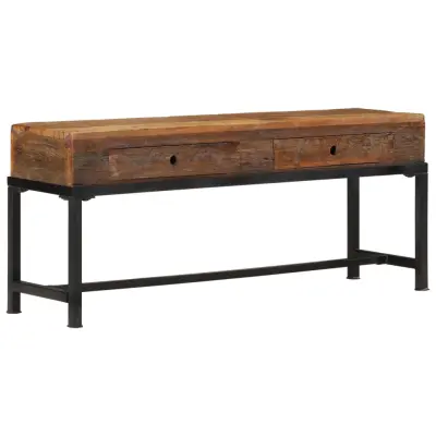 vidaXL TV omarica 110x30x46 cm trden predelan les