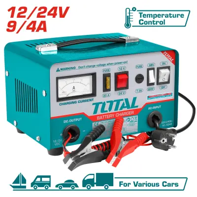 Polnilec akumulatorjev, 220V-240V/12V-24V (TBC1601)
