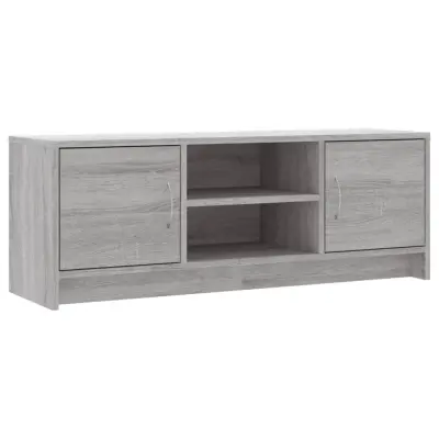 vidaXL TV omarica siva sonoma 102x30x37,5 cm inženirski les