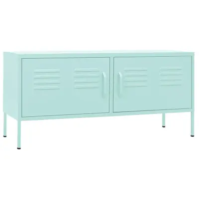 vidaXL TV omarica mint zelena 105x35x50 cm jeklo