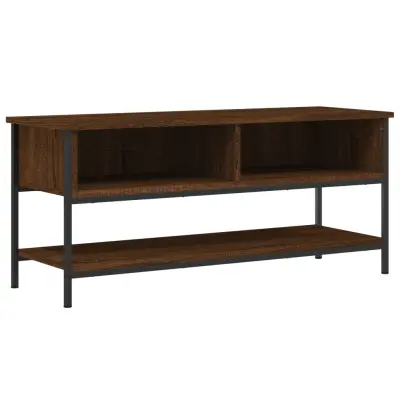 vidaXL TV omarica rjav hrast 100x35x45 cm inženirski les