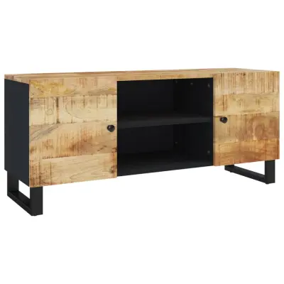 vidaXL TV omarica 105x33x46 cm trden mangov les